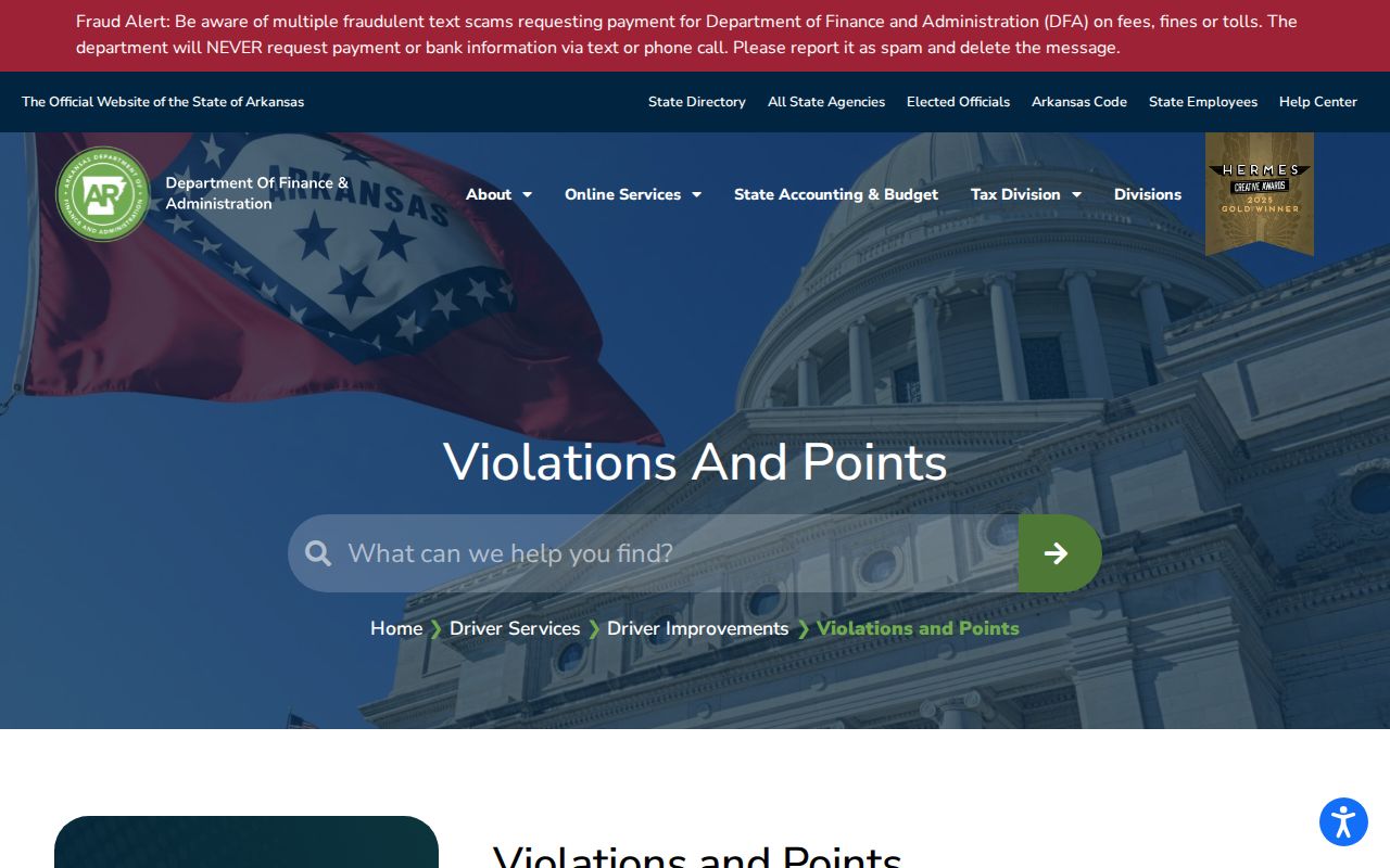 Columbia County traffic warrant Arkansas DFA FTA codes